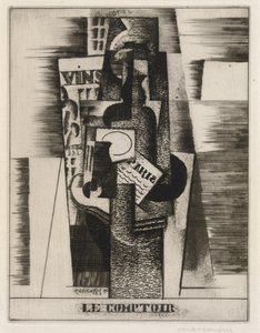 柜台 作者 路易·马可西西斯（Louis Marcoussis）
